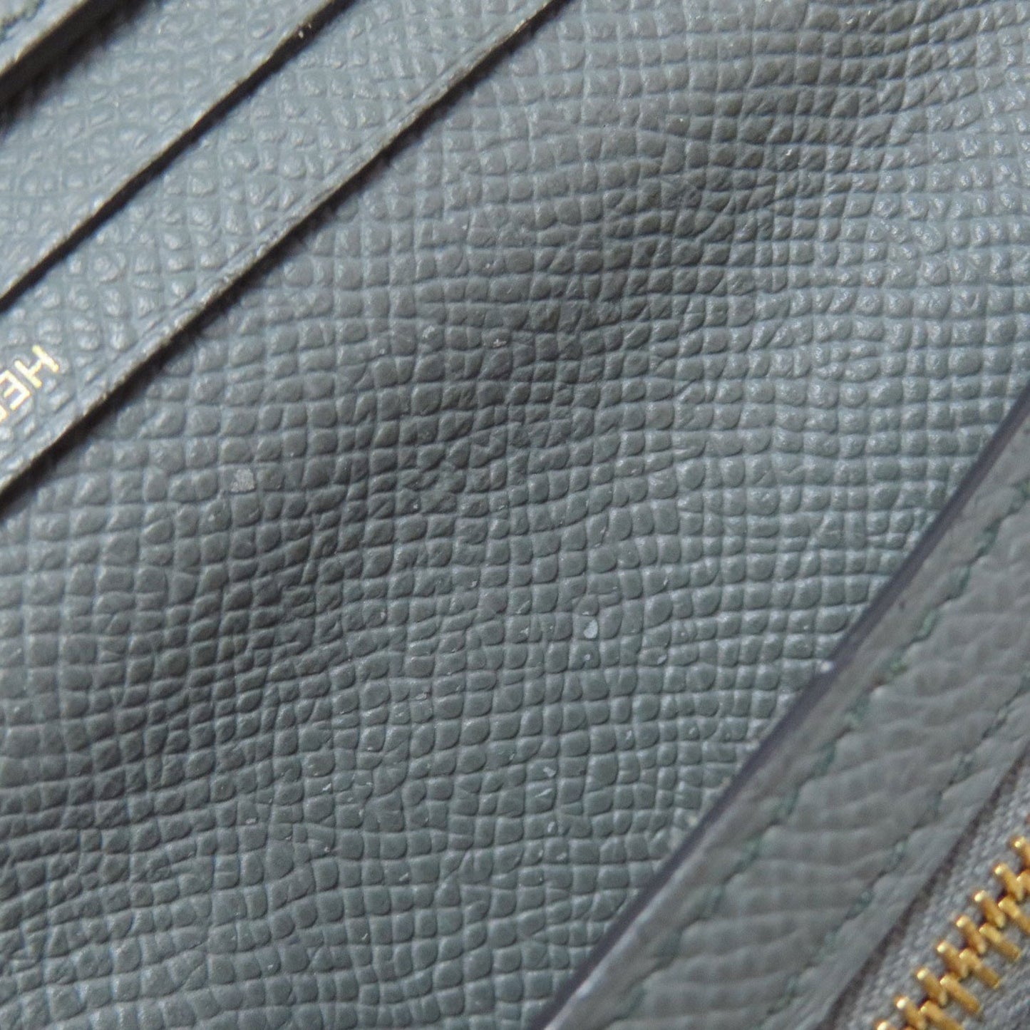 Hermes Gray Epsom Leather Wallet (Bi-Fold) (Pre-Owned)