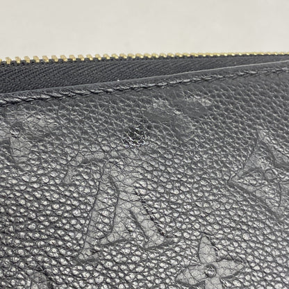Louis Vuitton Noir Long Wallet (Bi-Fold) (Pre-Owned)