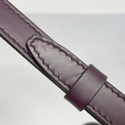 Salvatore Ferragamo Purple Leather Handbag (Pre-Owned)