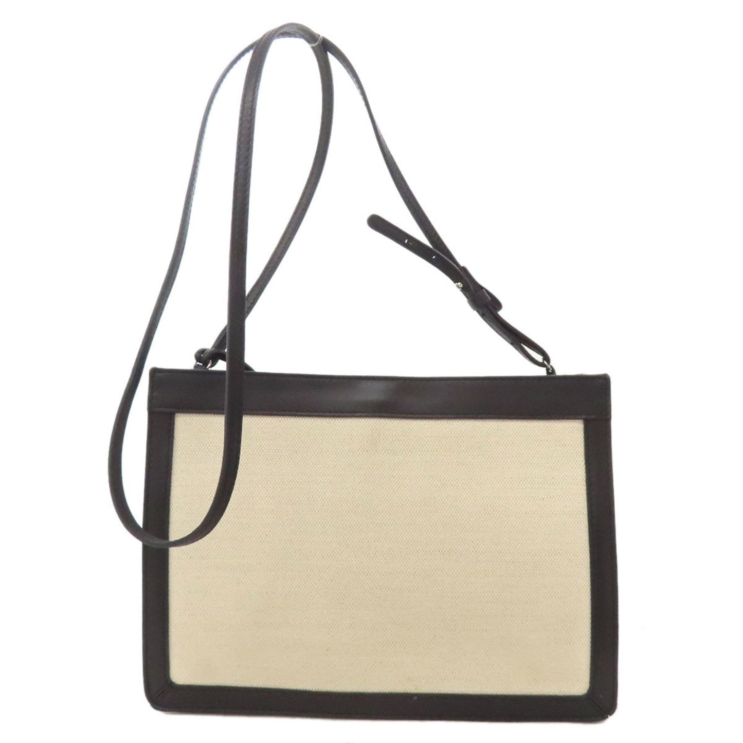 Balenciaga White Canvas Shoulder Bag (Pre-Owned)