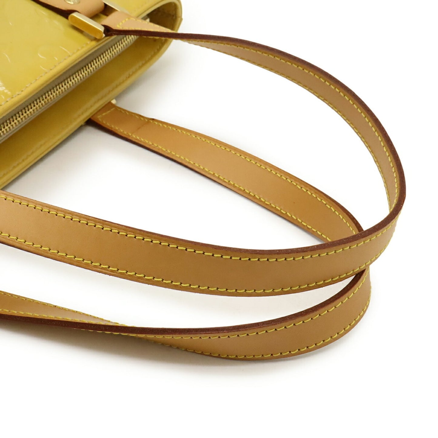 Louis Vuitton Monogram Vernis Beige Shoulder Bag Tote Bag (Pre-Owned)