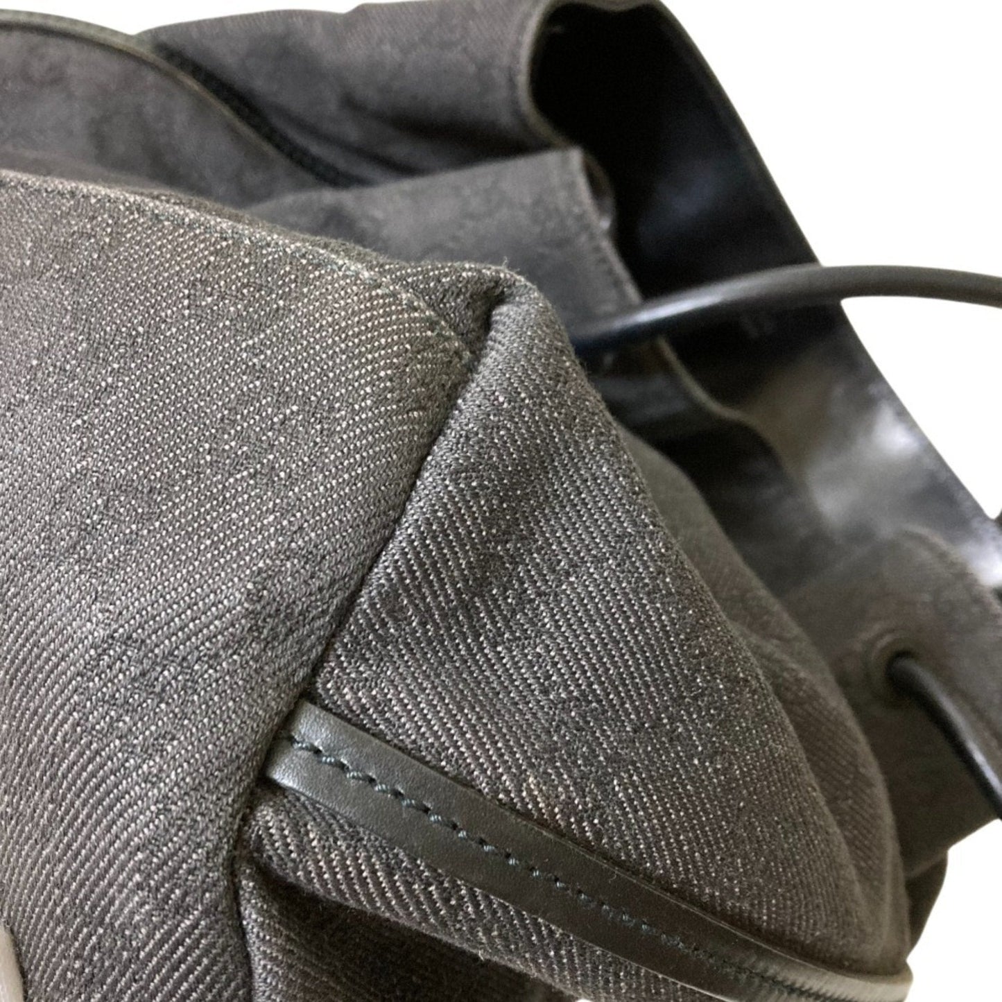 Gucci Dark Gray Gray Tote Bag (Pre-Owned)