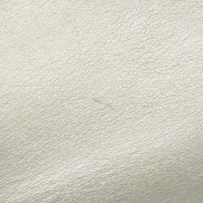 Chanel Gray Leather Shoulder Bag (Pre-Owned)