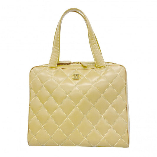 Chanel Beige Leather Tote Bag (Pre-Owned)