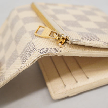 Louis Vuitton White Wallet (Tri-Fold) (Pre-Owned)