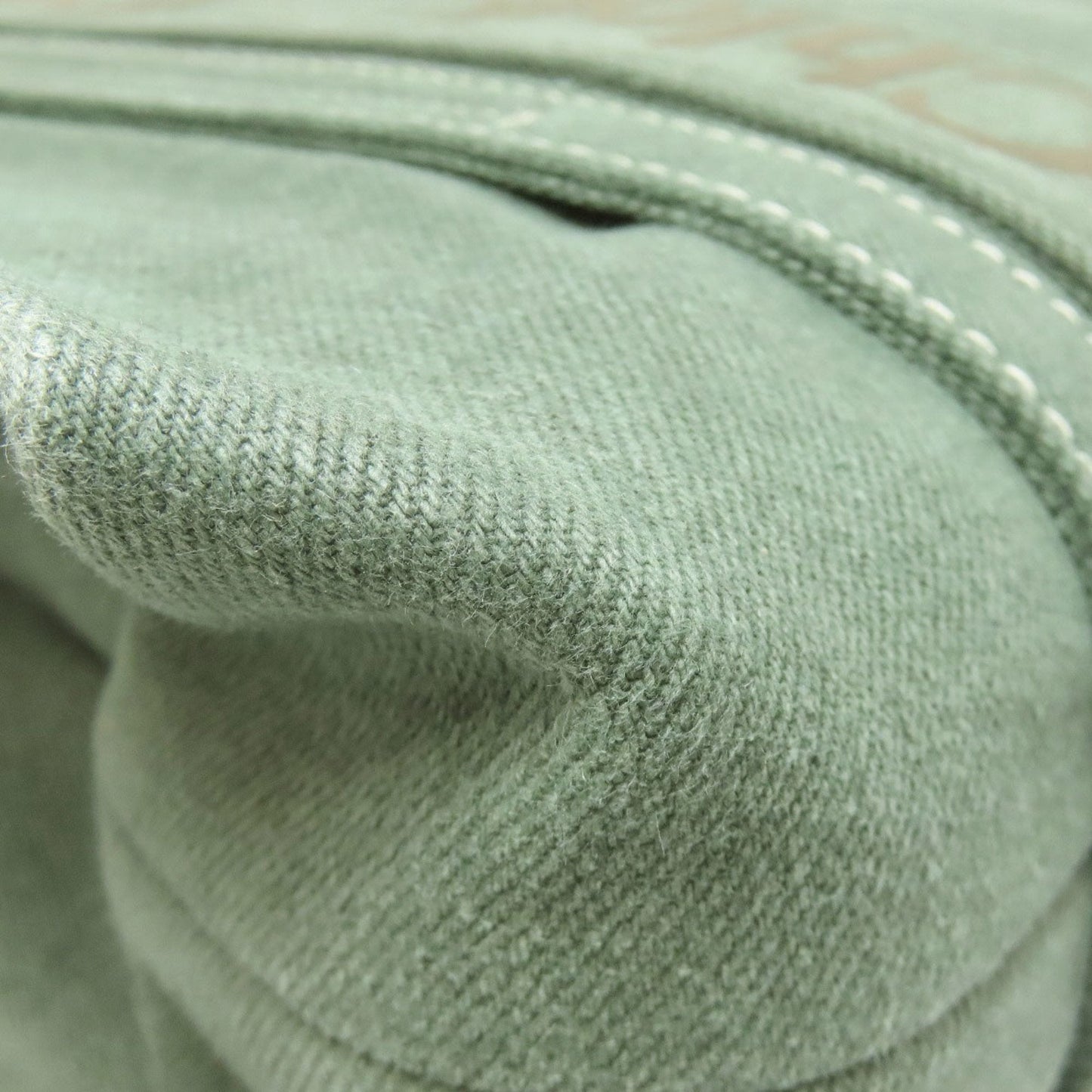 Chloé Green Canvas Tote Bag (Pre-Owned)