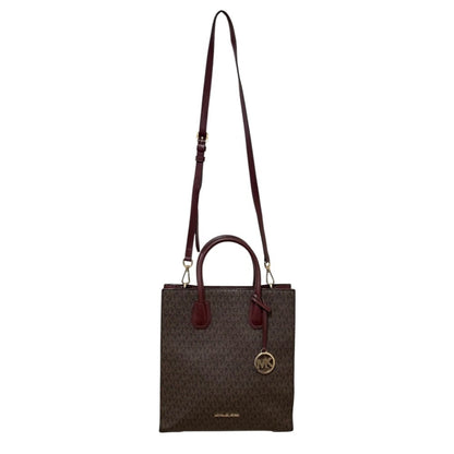 Michael Kors Bordeaux Brown Shoulder Bag Tote Bag (Pre-Owned)