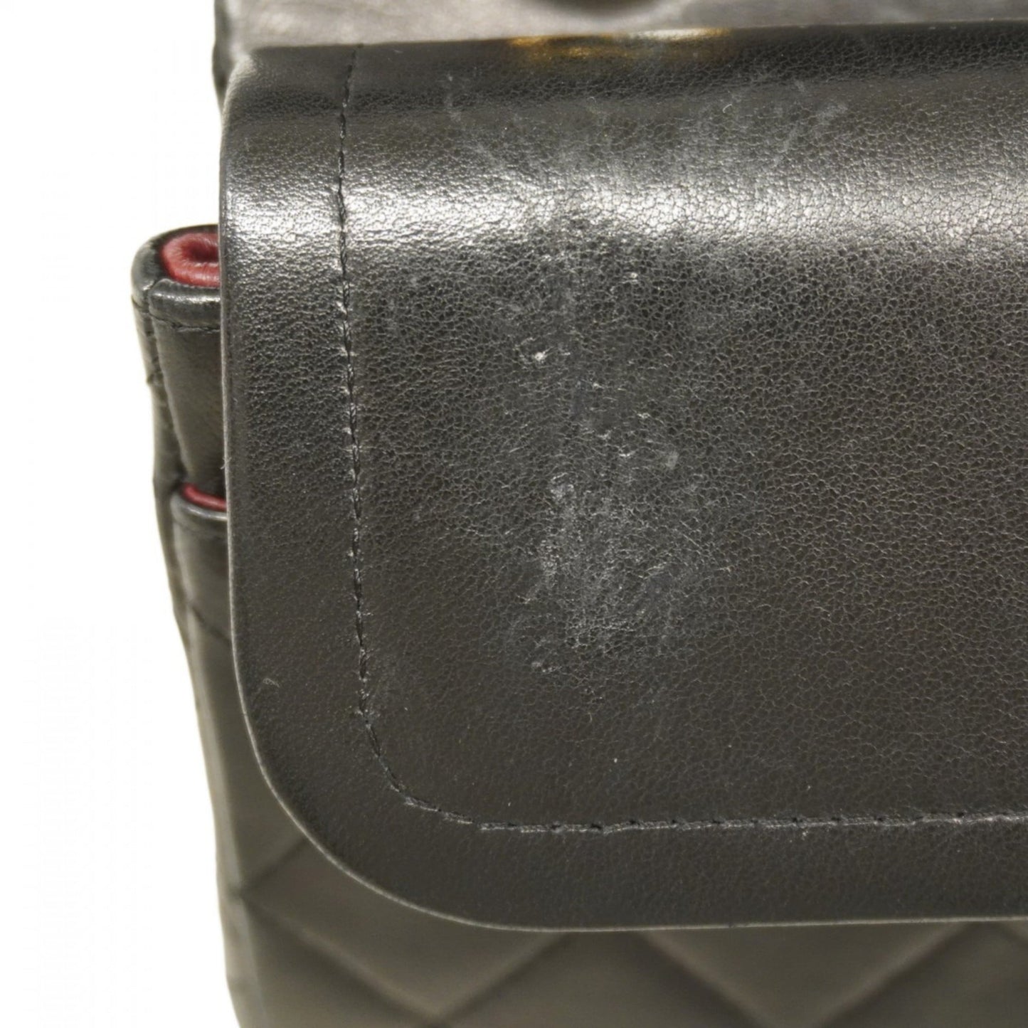 Chanel Black Leather Shoulder Bag (Pre-Owned)