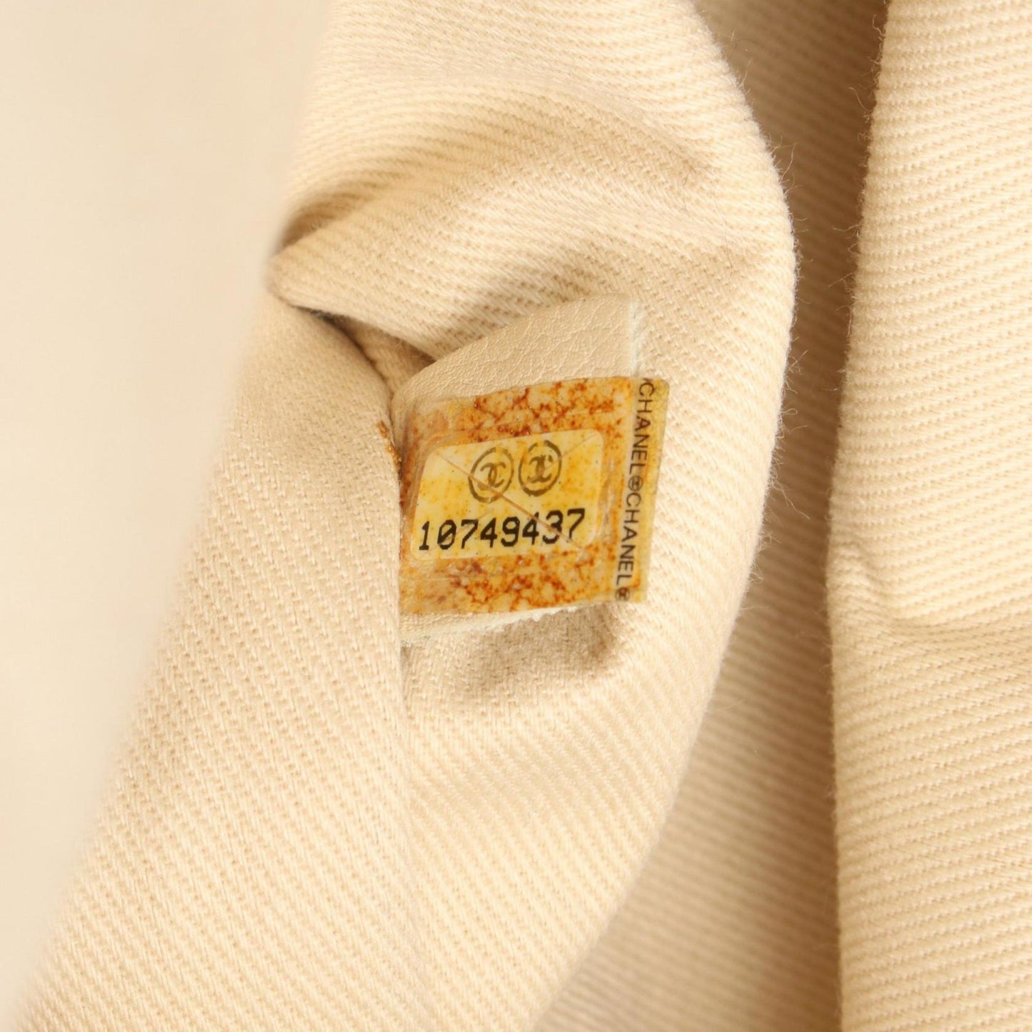 Chanel Multi-Color Navy Denim Tote Bag (Pre-Owned)