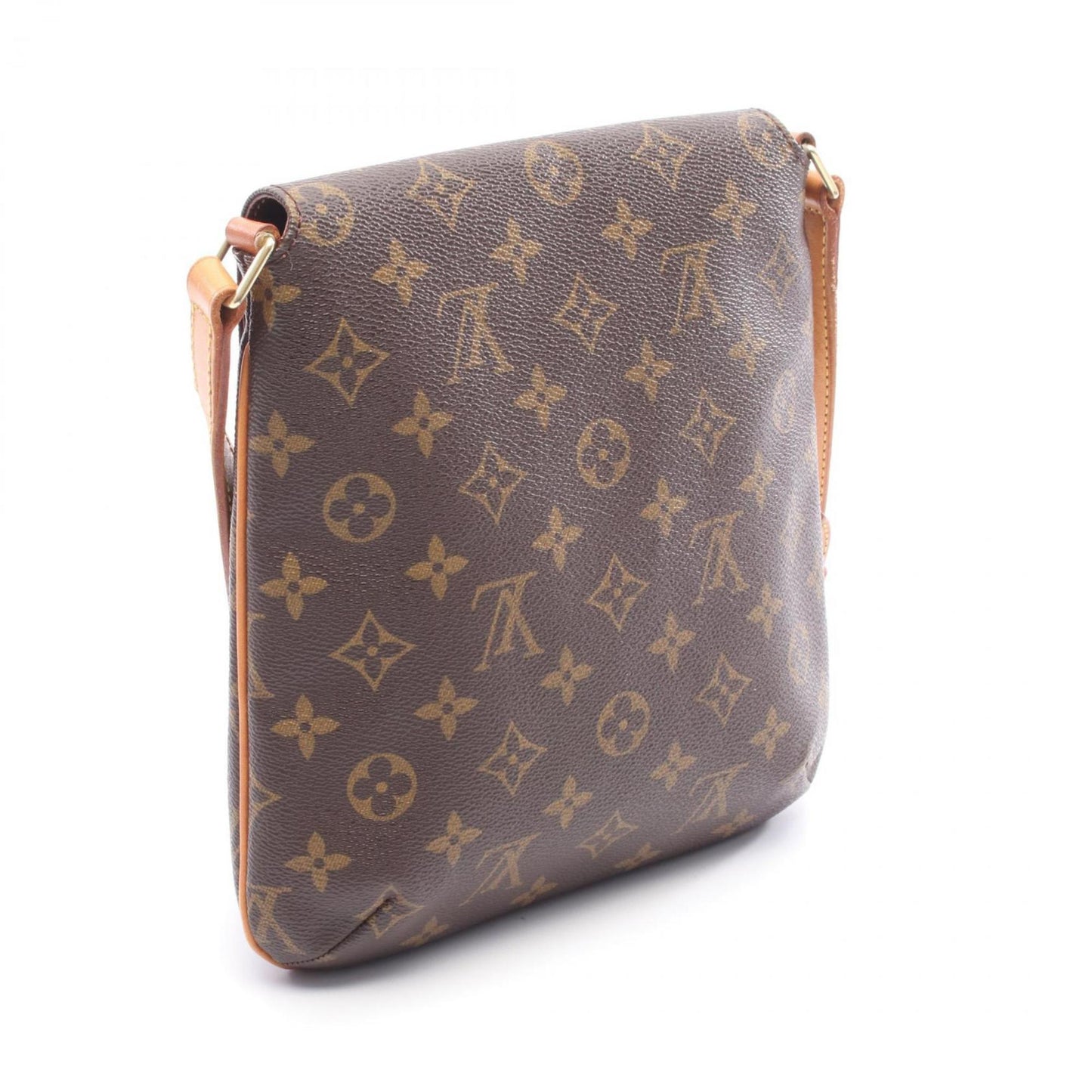Louis Vuitton Brown Pvc Leather Shoulder Bag (Pre-Owned)