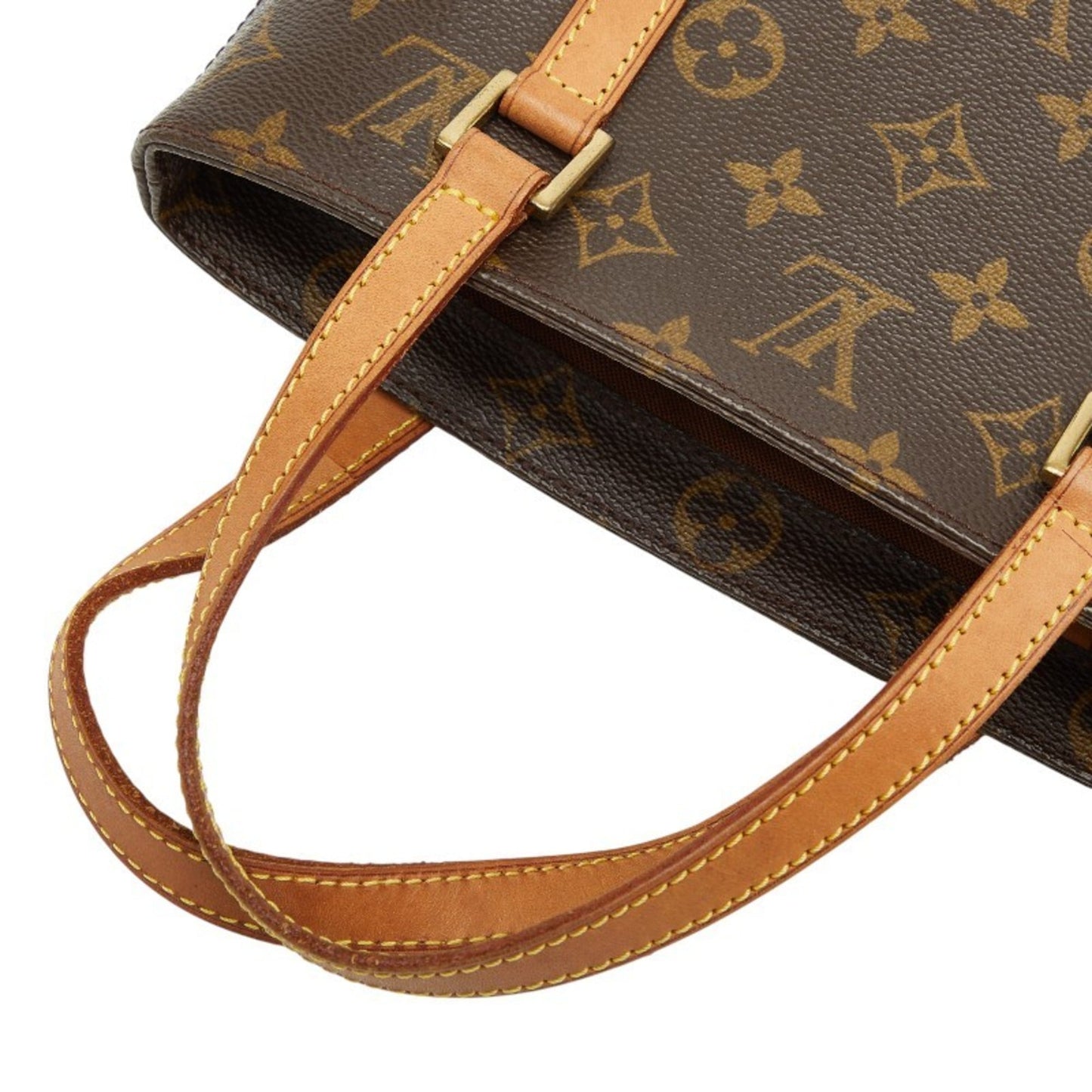 Louis Vuitton Brown Pvc Leather Handbag (Pre-Owned)