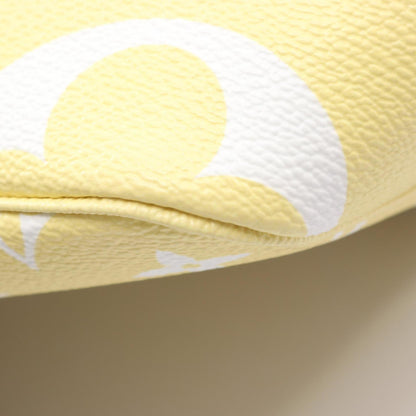 Louis Vuitton Pink Yellow Coated Canvas Monogram Pvc Leather Tote Bag (Pre-Owned)