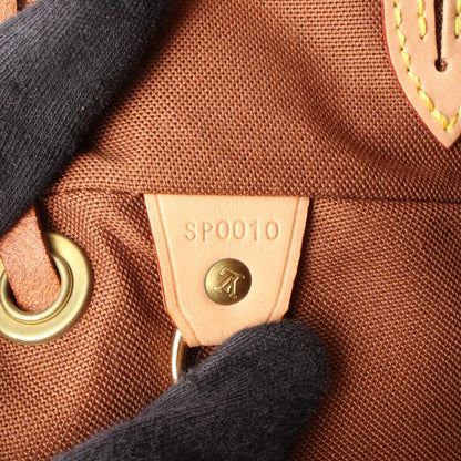 Louis Vuitton Brown Monogram Pvc Coated Canvas Leather Backpack (Pre-Owned)