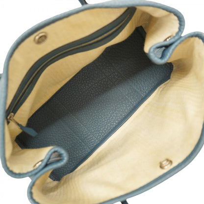 Hermes Blue Country Leather Tote Bag (Pre-Owned)