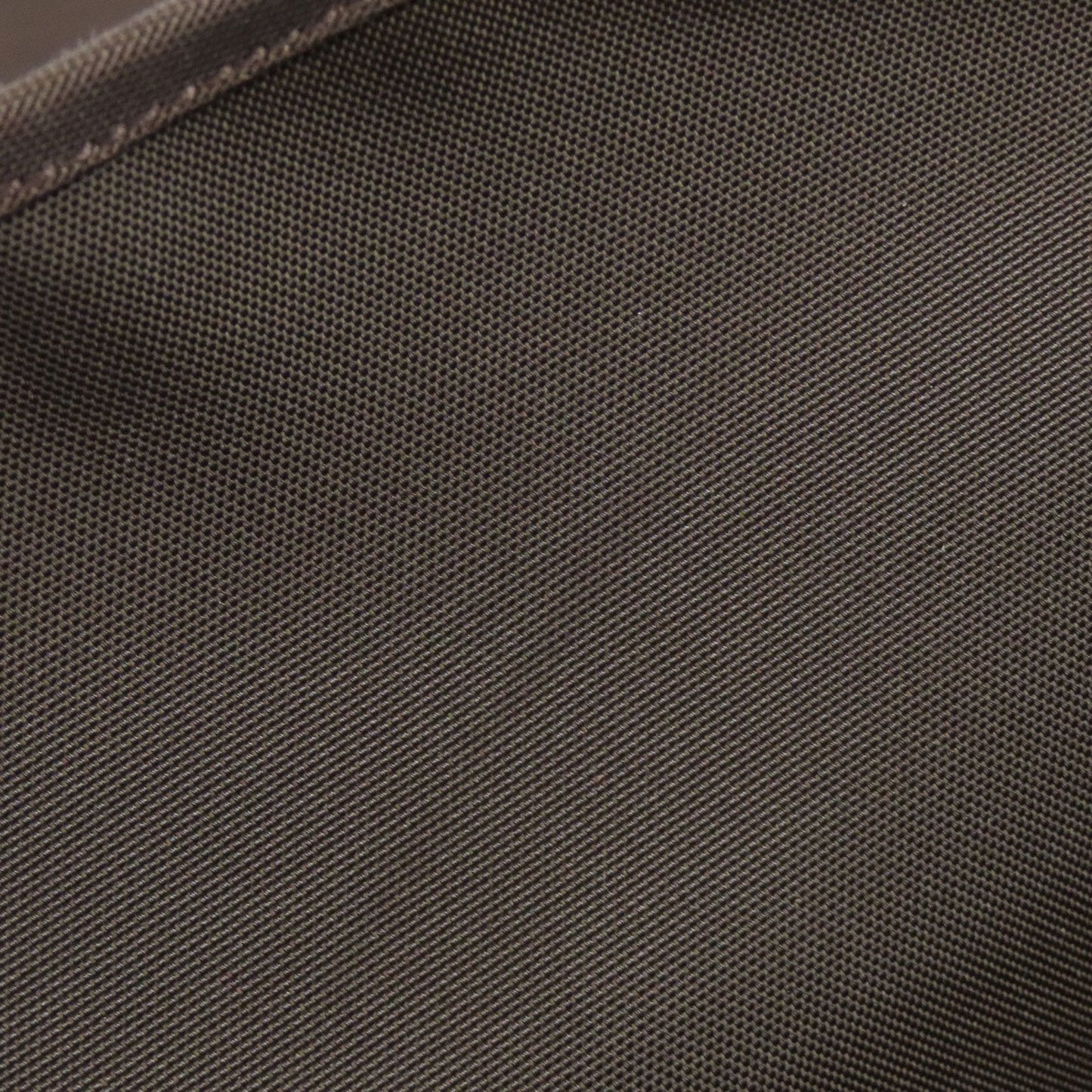 Hermes Bordeaux Brown Canvas Tote Bag (Pre-Owned)