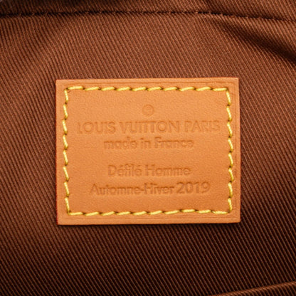 Louis Vuitton Brown Pvc Leather Shoulder Bag (Pre-Owned)