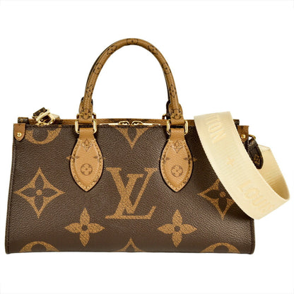 Louis Vuitton Brown Monogram Reverse Handbag (Pre-Owned)