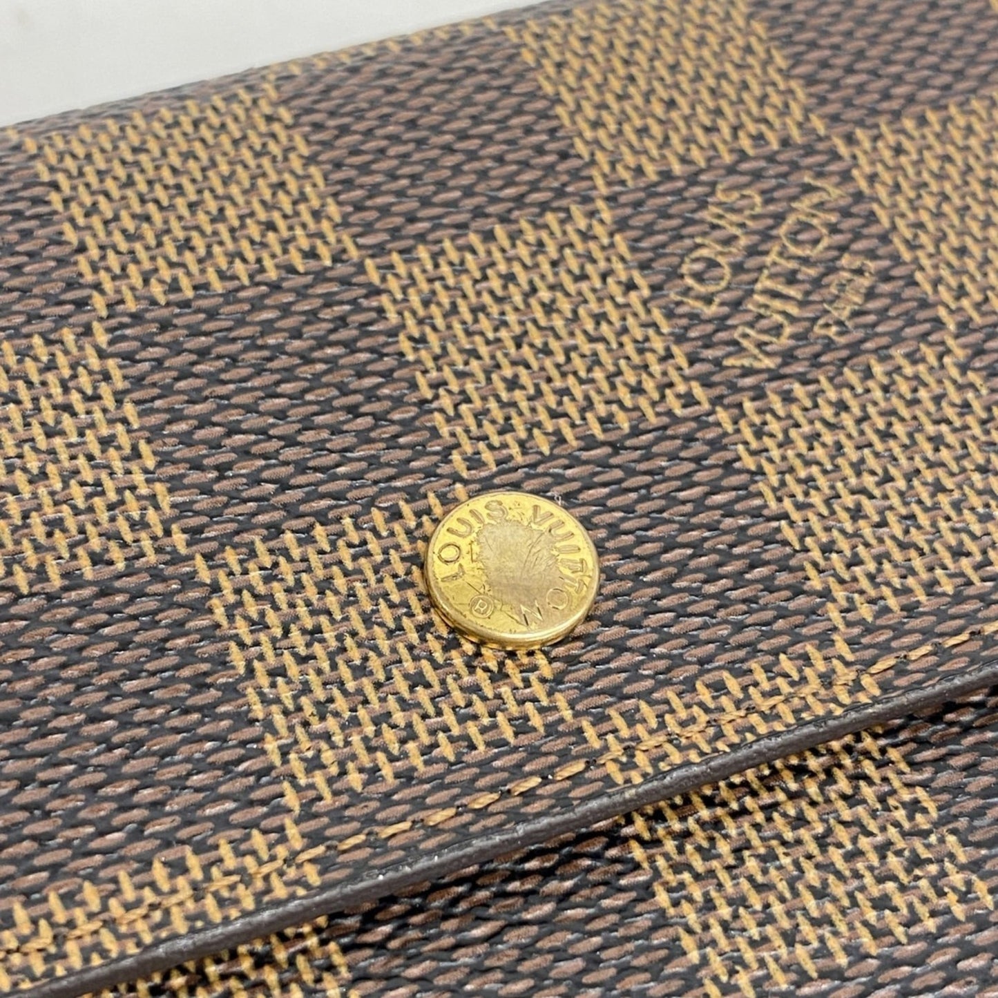 Louis Vuitton Ebene Wallet (Tri-Fold) (Pre-Owned)