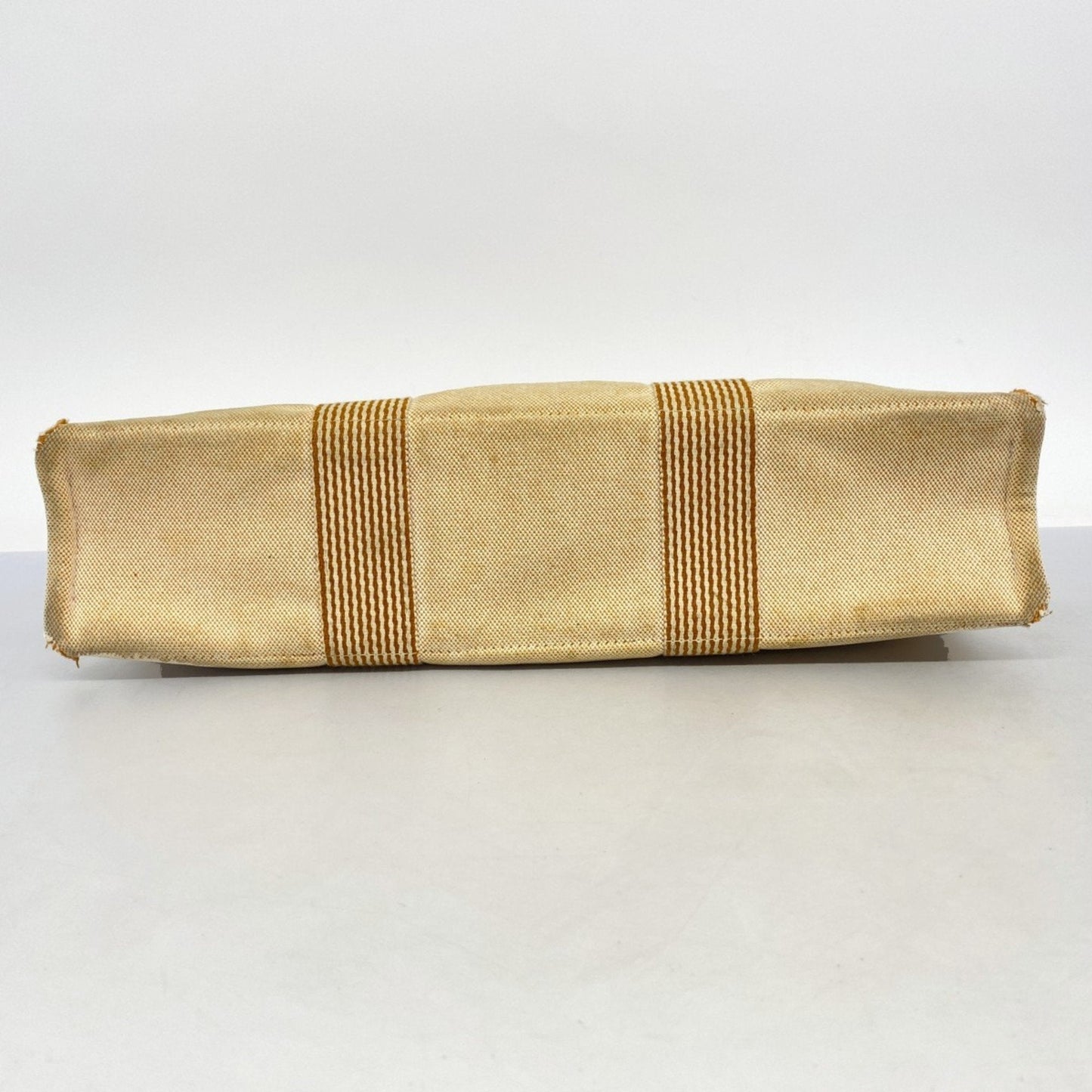 Hermes Orange Canvas Tote Bag (Pre-Owned)