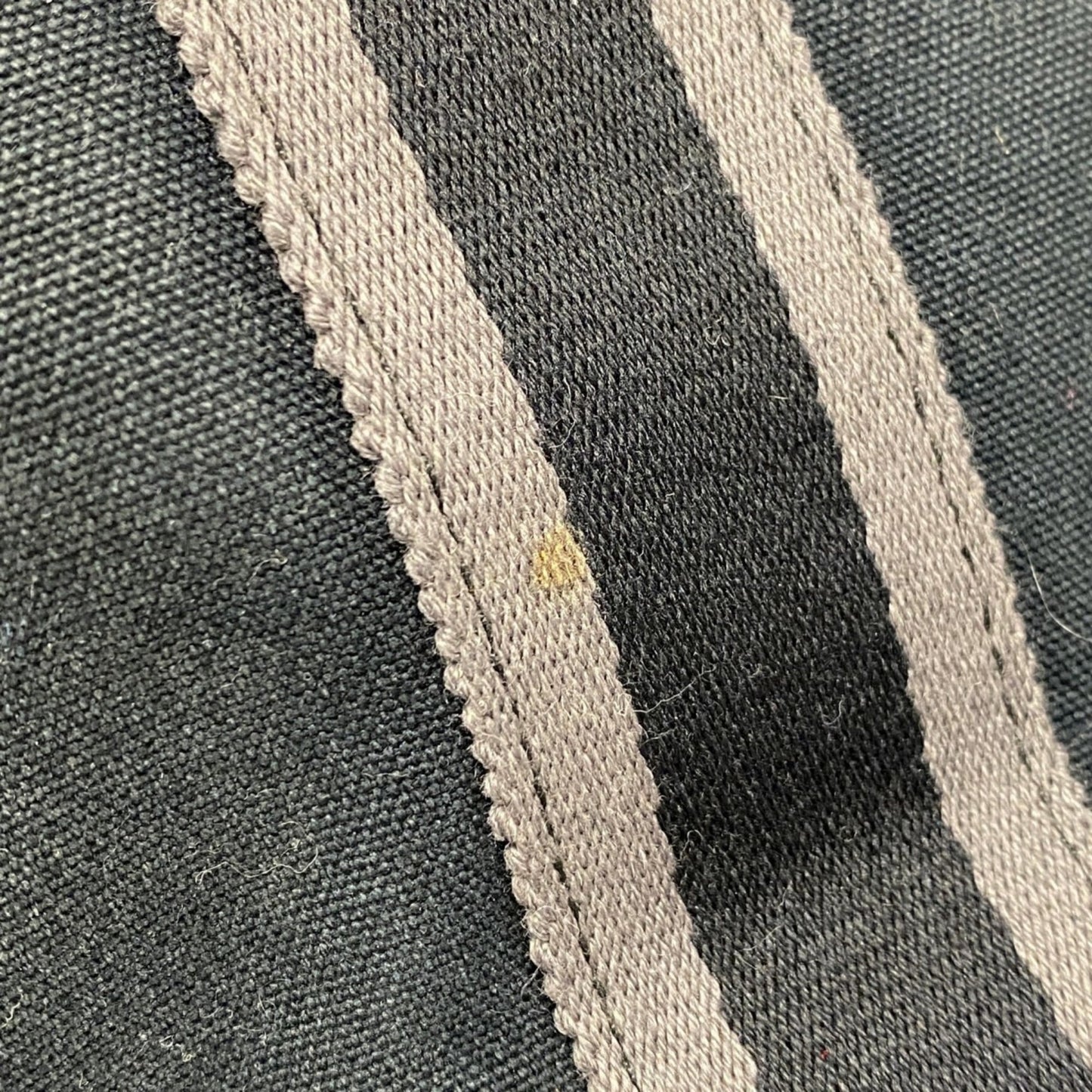 Hermes Black Canvas Tote Bag (Pre-Owned)