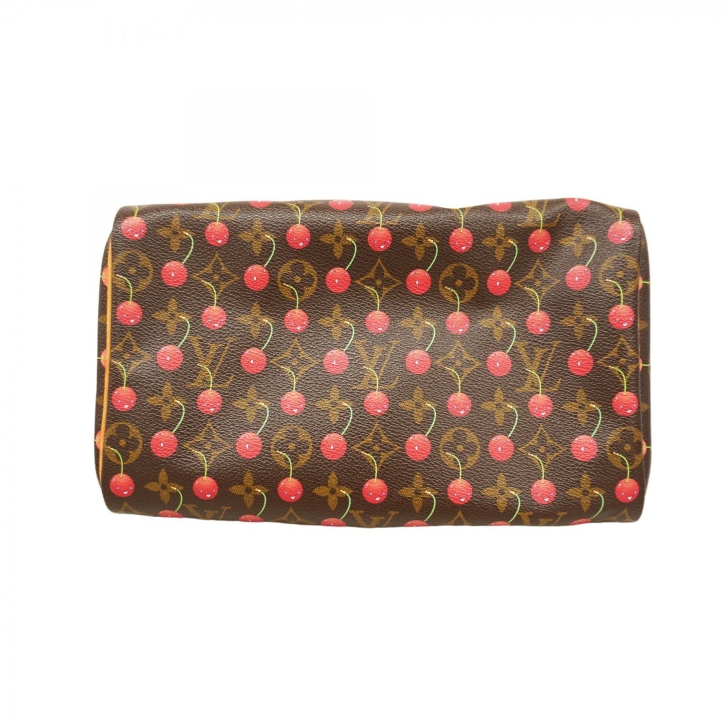 Louis Vuitton Brown Red Color Handbag (Pre-Owned)