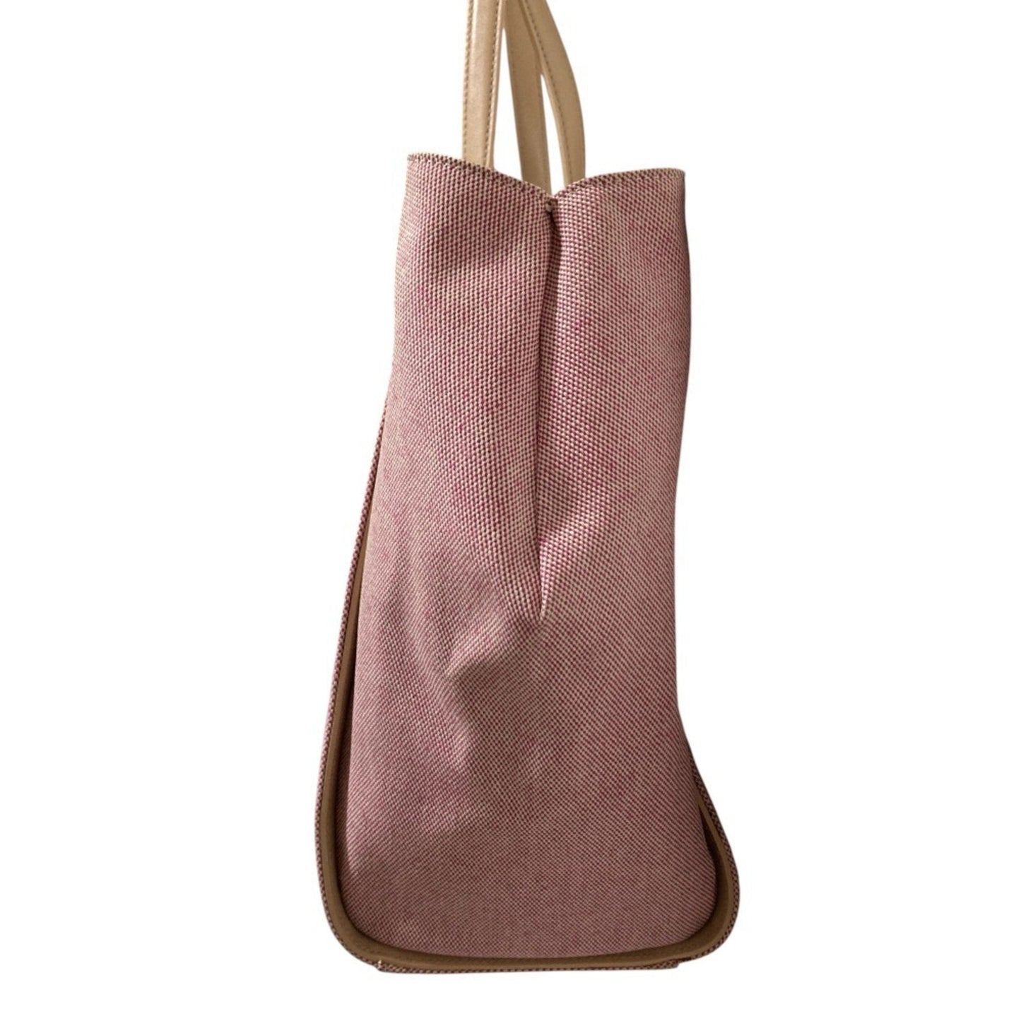 Giorgio Armani Pink Pink Beige Tote Bag (Pre-Owned)