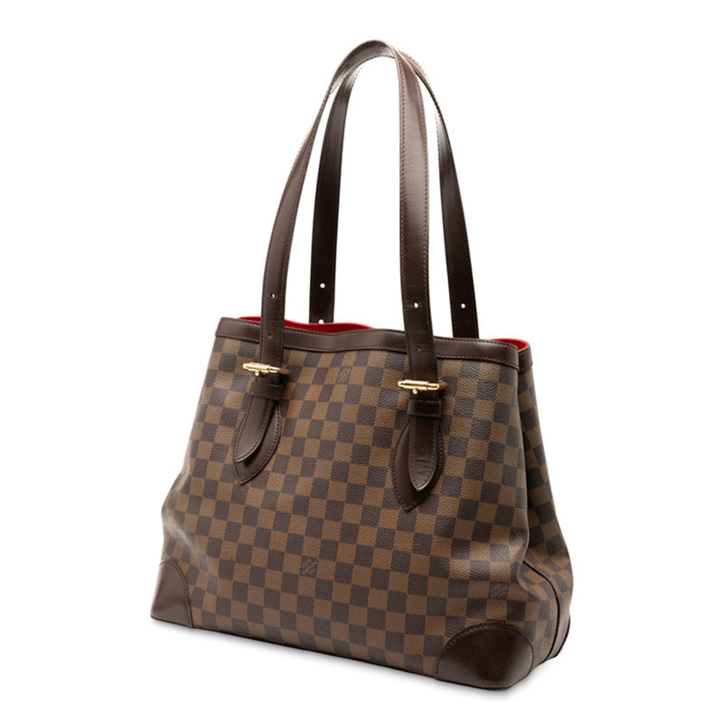Louis Vuitton Brown Pvc Handbag Tote Bag (Pre-Owned)