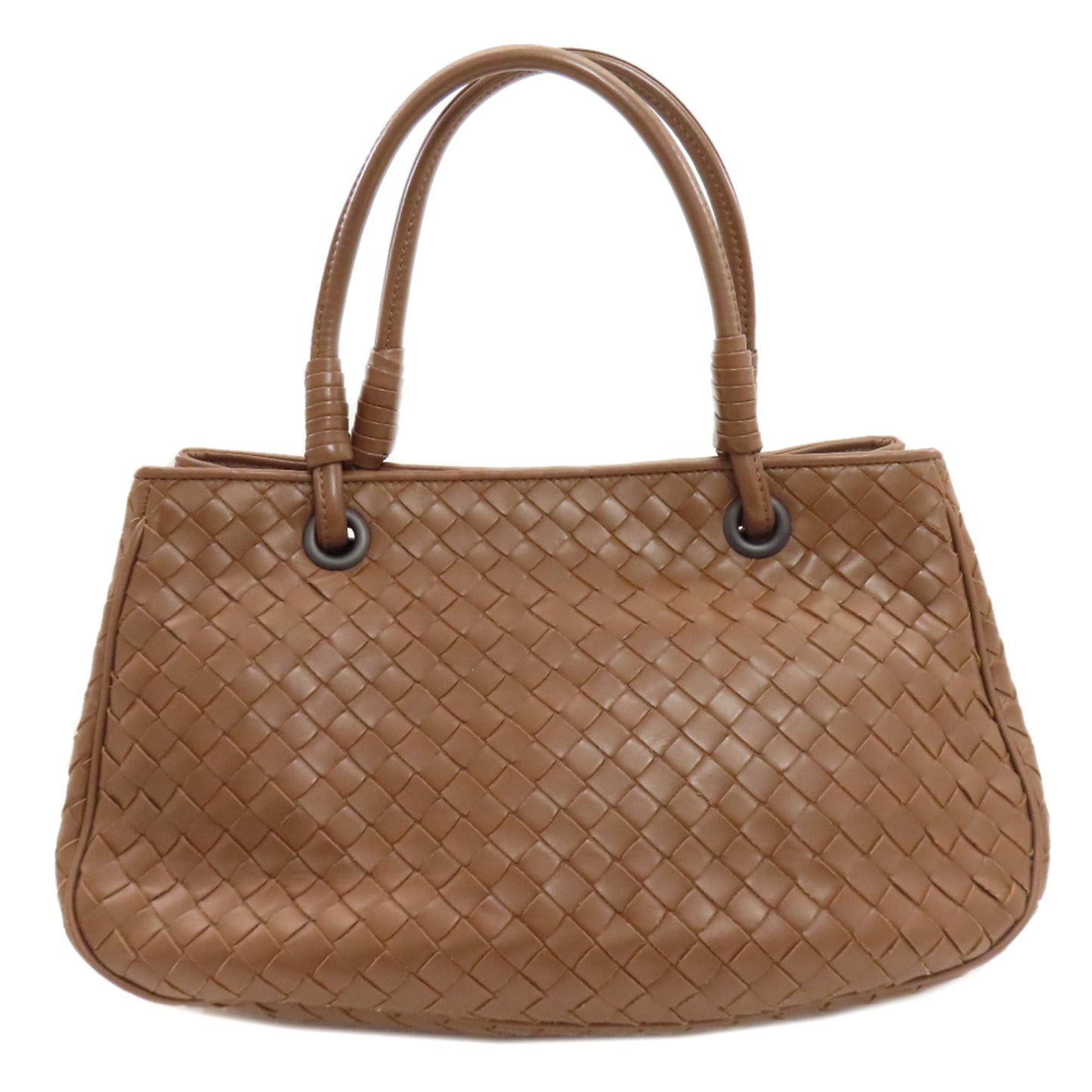 Bottega Veneta Brown Leather Tote Bag (Pre-Owned)