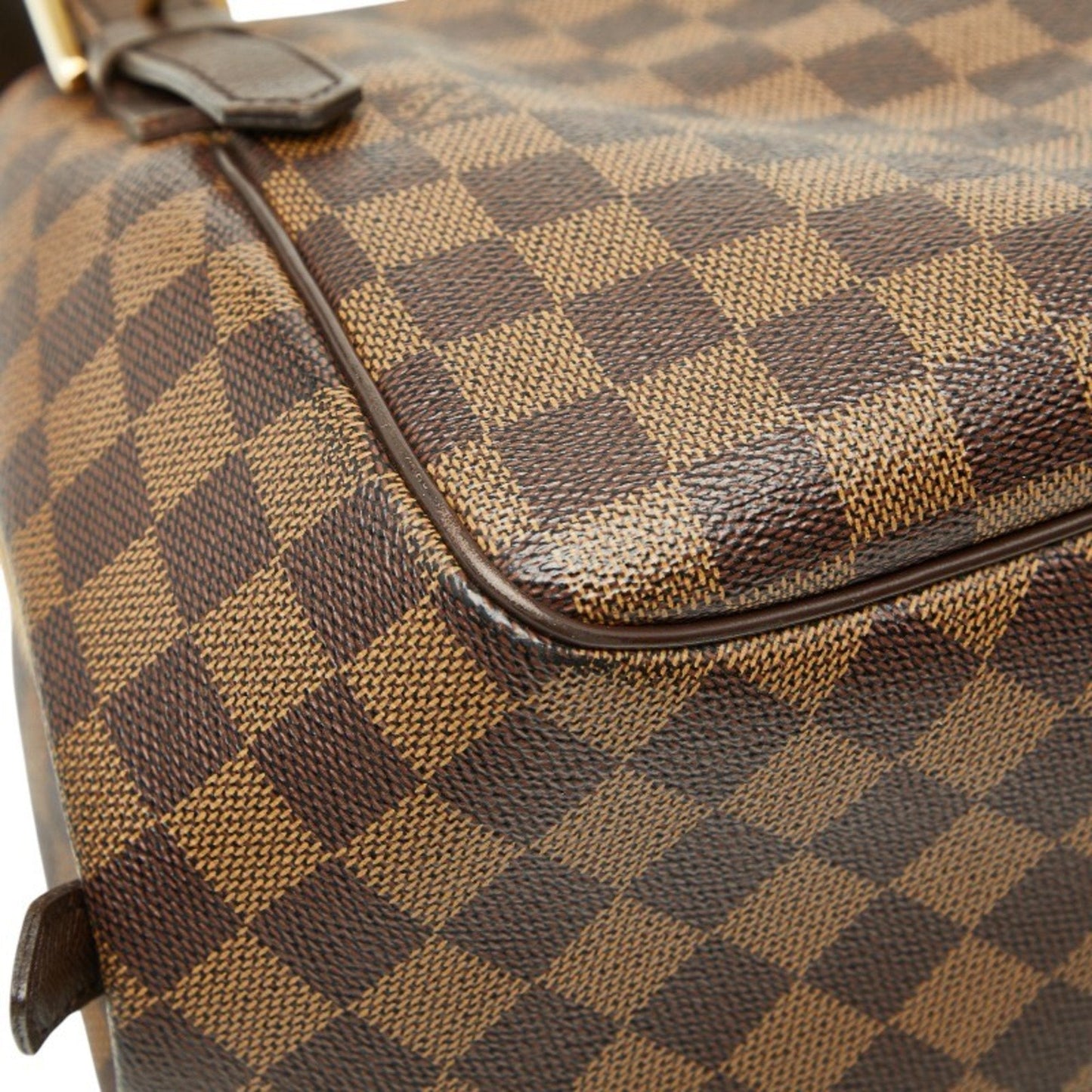 Louis Vuitton Brown Pvc Leather Handbag (Pre-Owned)