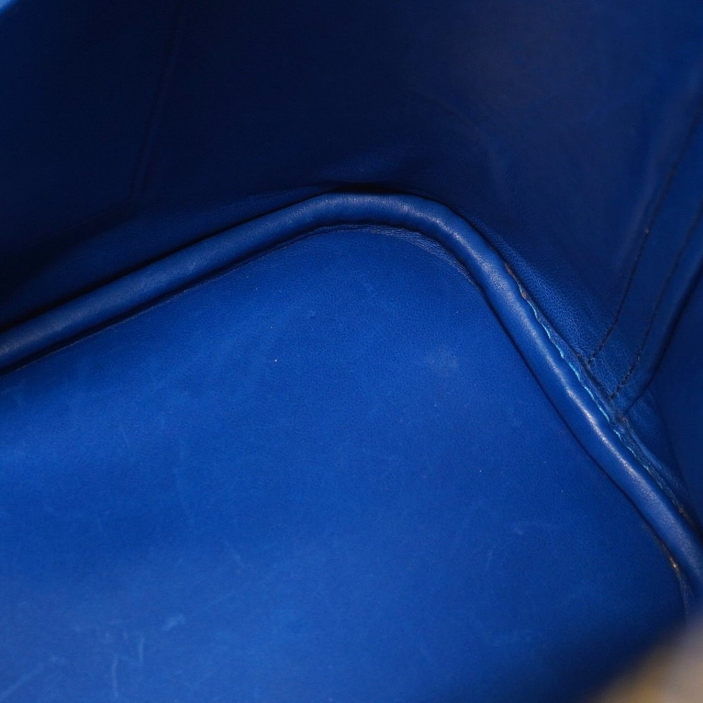 Hermes Blue Ardennes Leather Handbag (Pre-Owned)