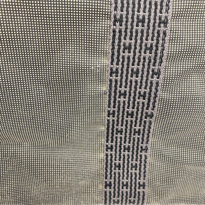 Hermes Gray Canvas Tote Bag (Pre-Owned)
