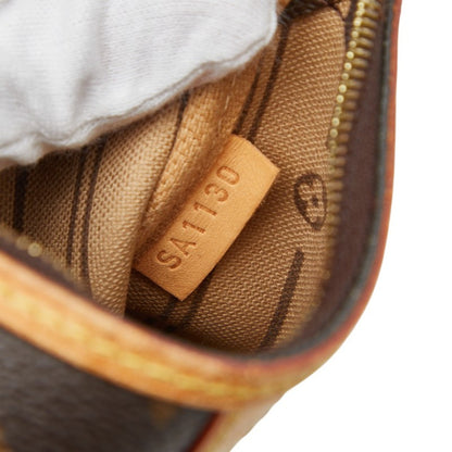 Louis Vuitton Brown Pvc Leather Pochette Pouch (Pre-Owned)