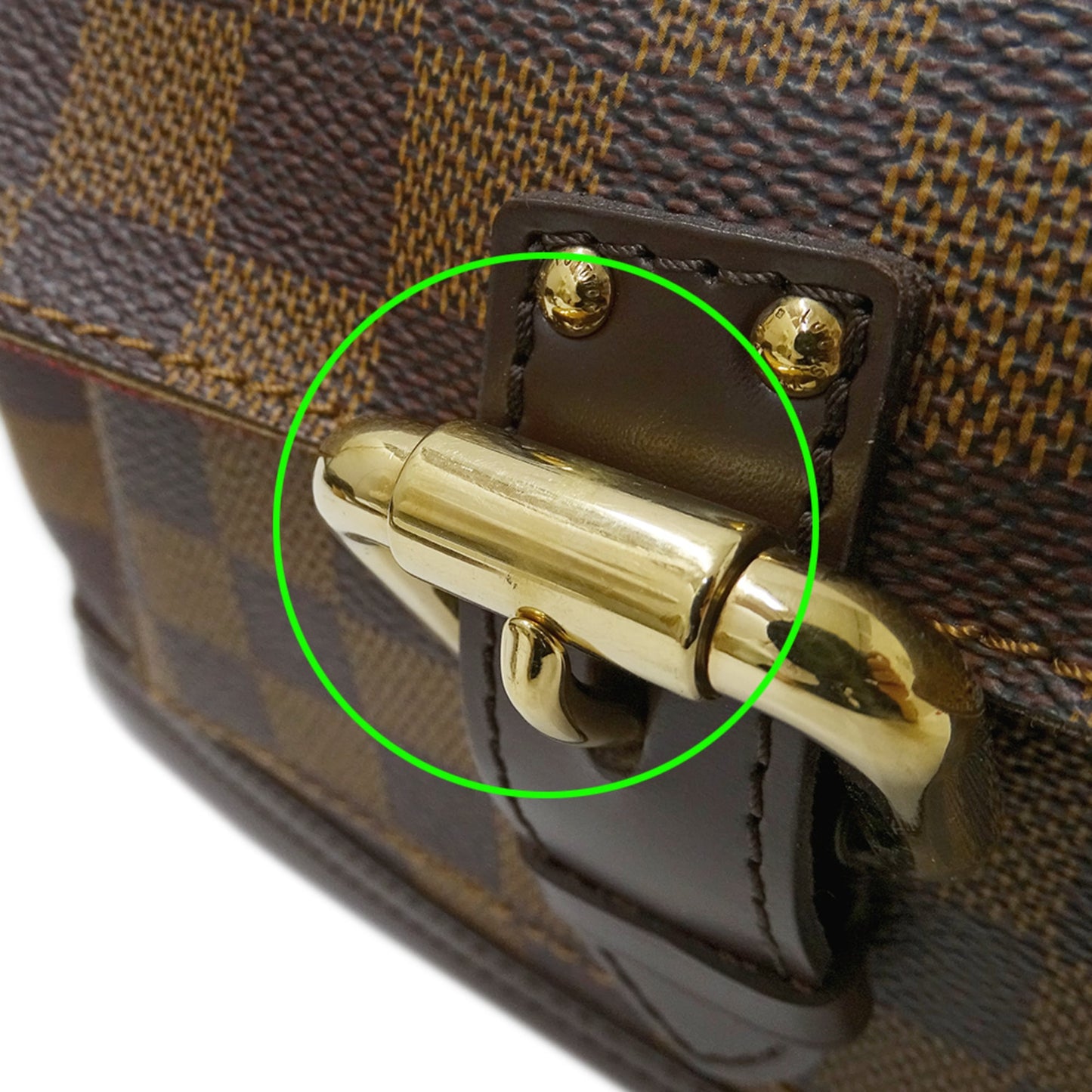 Louis Vuitton Brown Damier Canvas Damier Canvas Handbag Tote Bag (Pre-Owned)