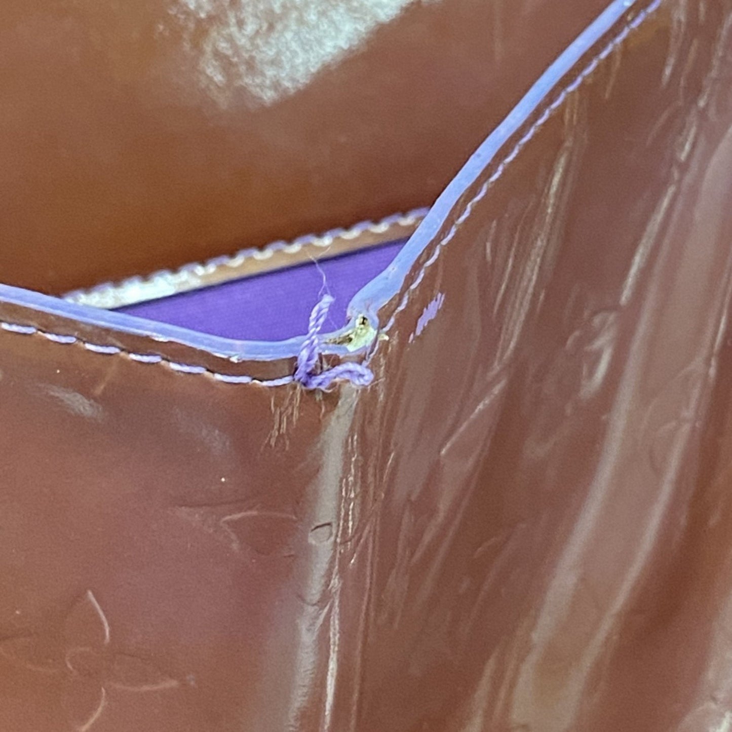 Louis Vuitton Violet Tote Bag (Pre-Owned)