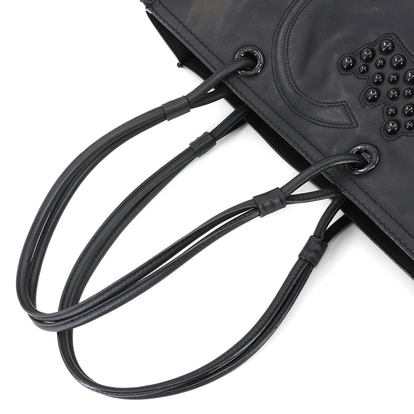 Loewe Black Leather Tote Bag (Pre-Owned)