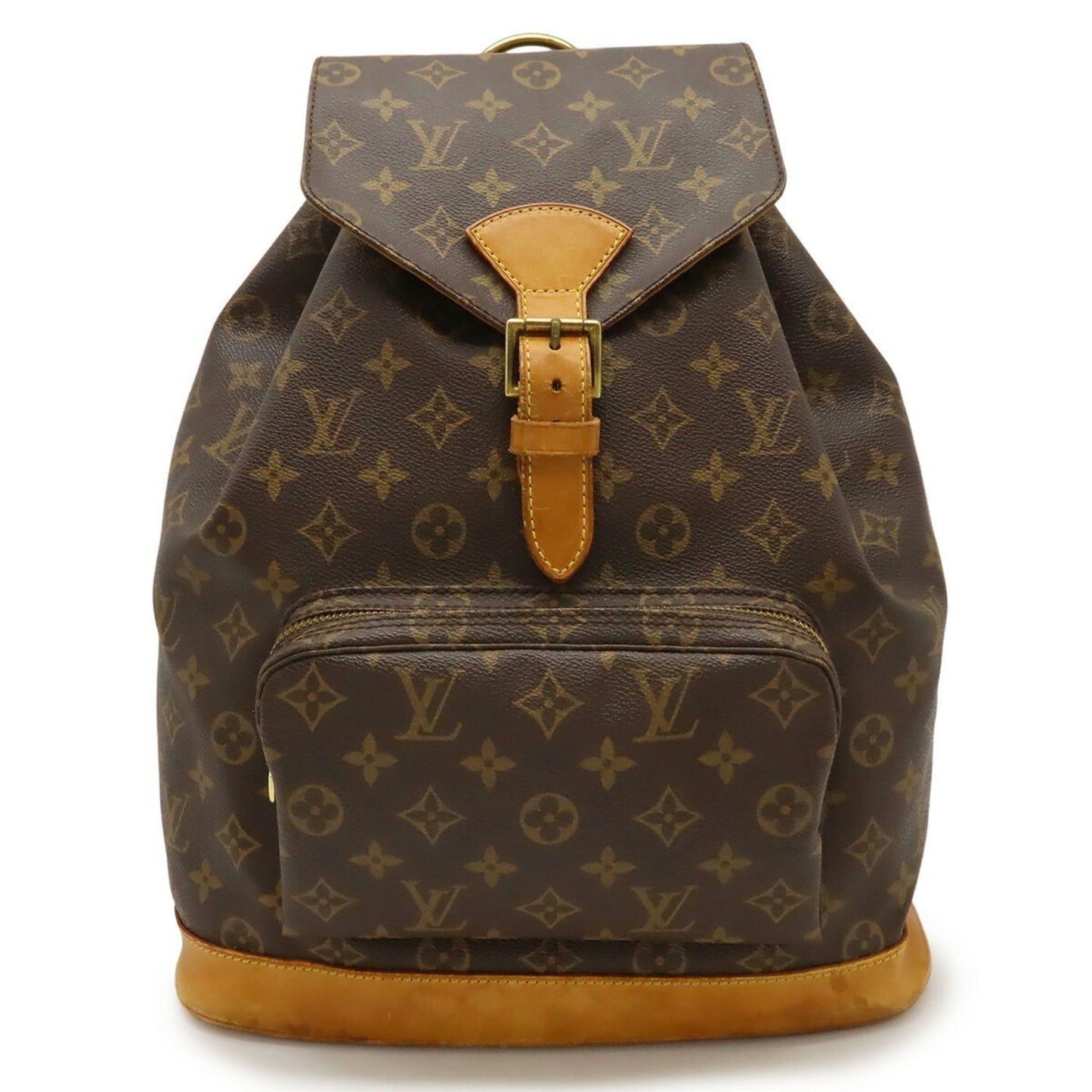 Louis Vuitton Brown Pvc Backpack Shoulder Bag (Pre-Owned)