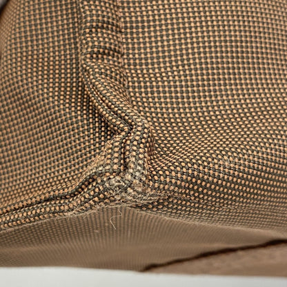Hermes Brown Canvas Tote Bag (Pre-Owned)