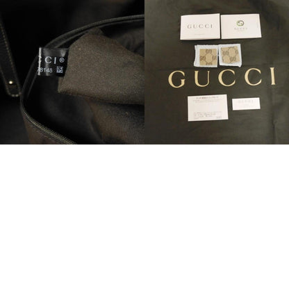 Gucci Beige Brown Gg Crystal Canvas Vinyl Coated Canvas Shoulder Bag Tote Bag (Pre-Owned)