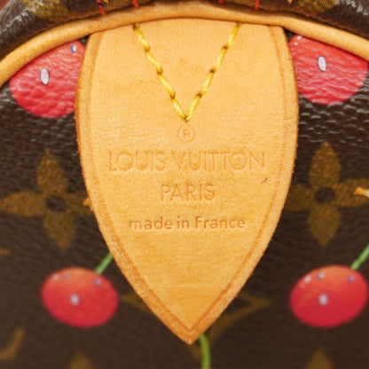 Louis Vuitton Brown Red Color Handbag (Pre-Owned)