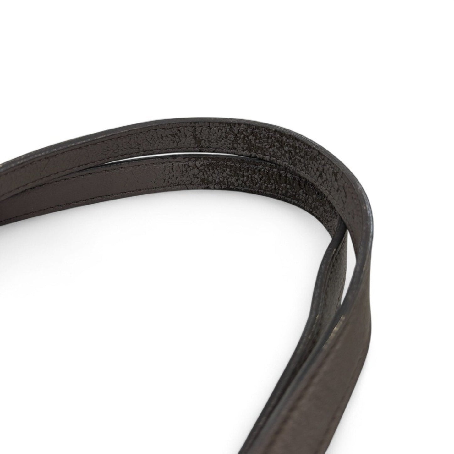 Yves Saint Laurent Gray Leather Pouch Tote Bag (Pre-Owned)