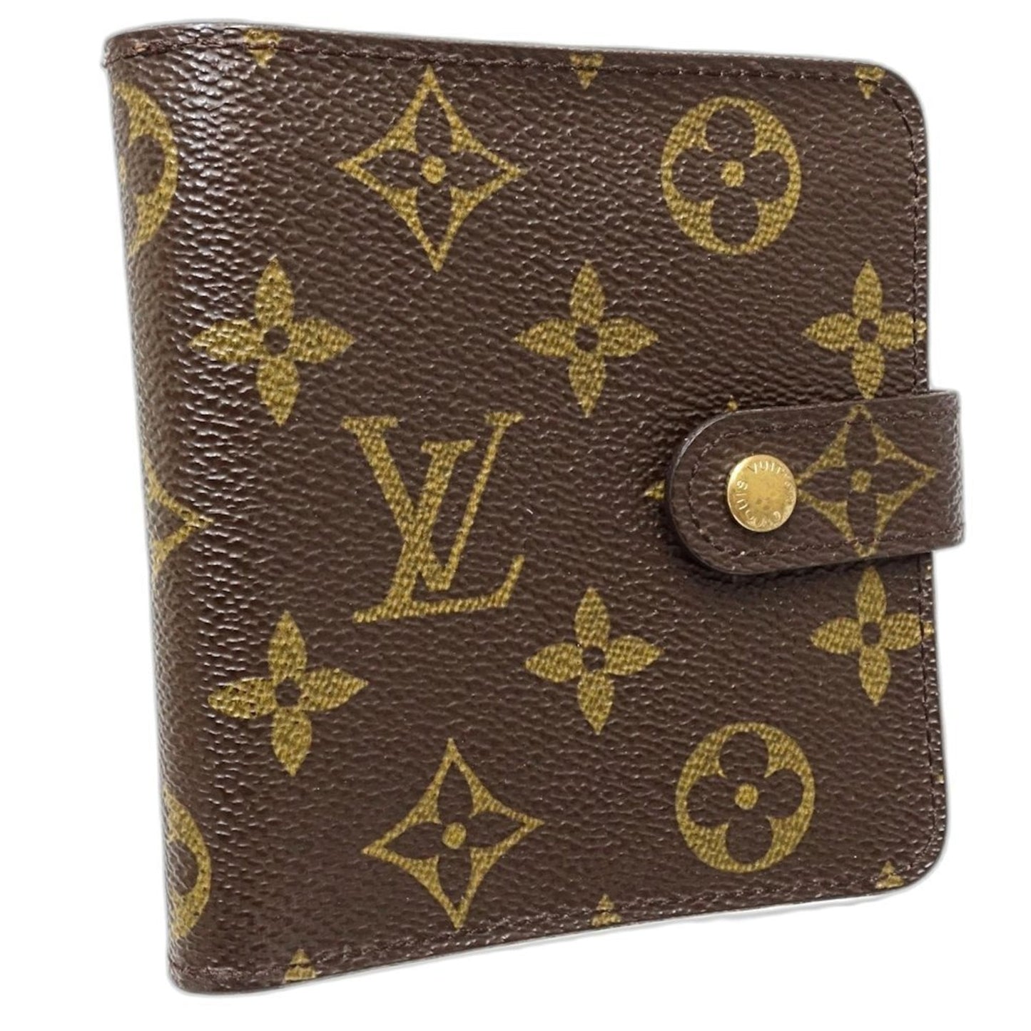 Louis Vuitton Brown Monogram Monogram Wallet (Bi-Fold) (Pre-Owned)