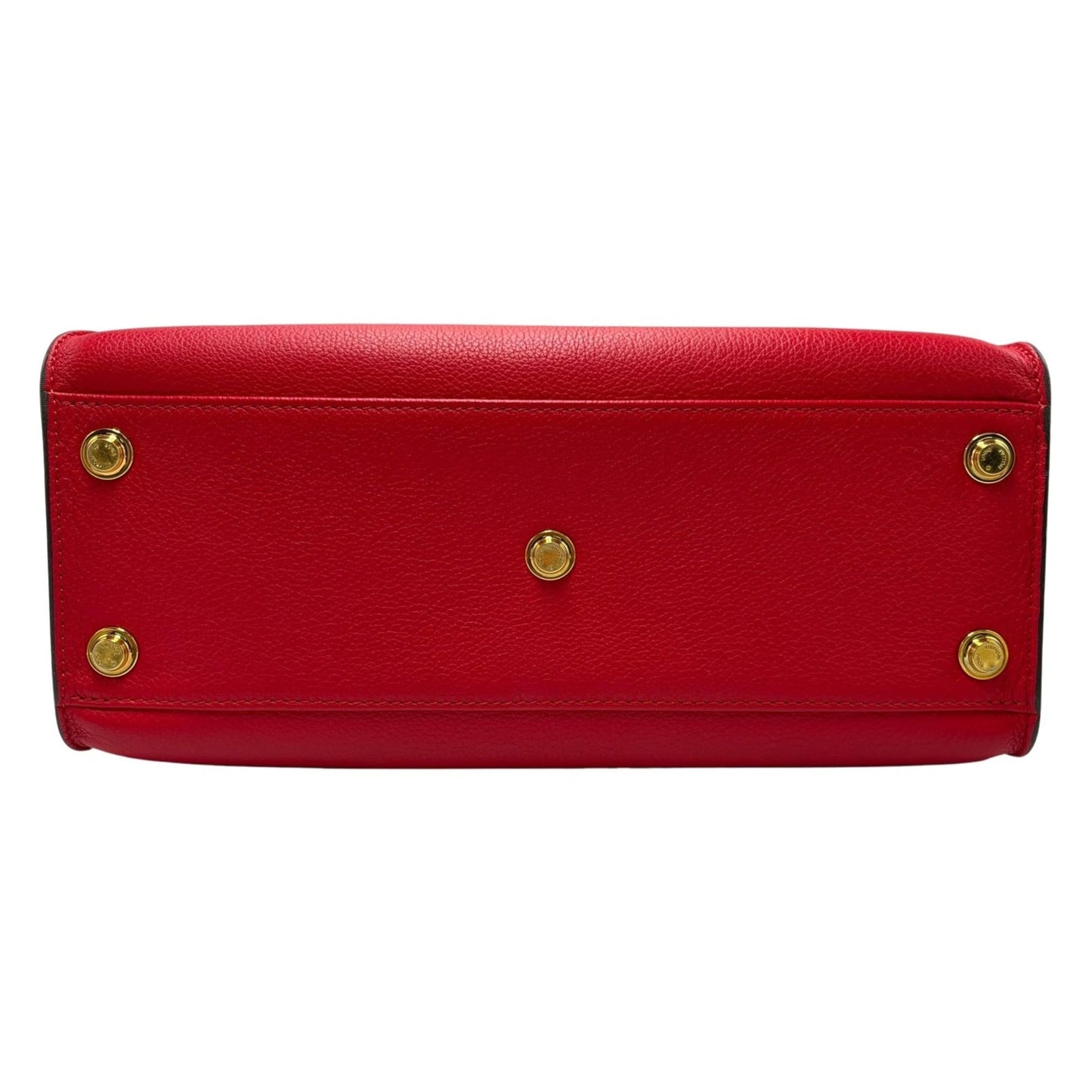 Louis Vuitton Brown Red Color Rouge Monogram Leather Handbag (Pre-Owned)