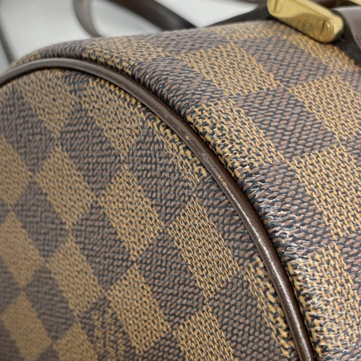 Louis Vuitton Ebene Handbag (Pre-Owned)