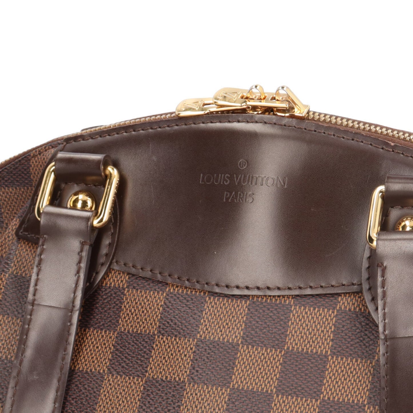 Louis Vuitton Brown Damier Canvas Handbag (Pre-Owned)