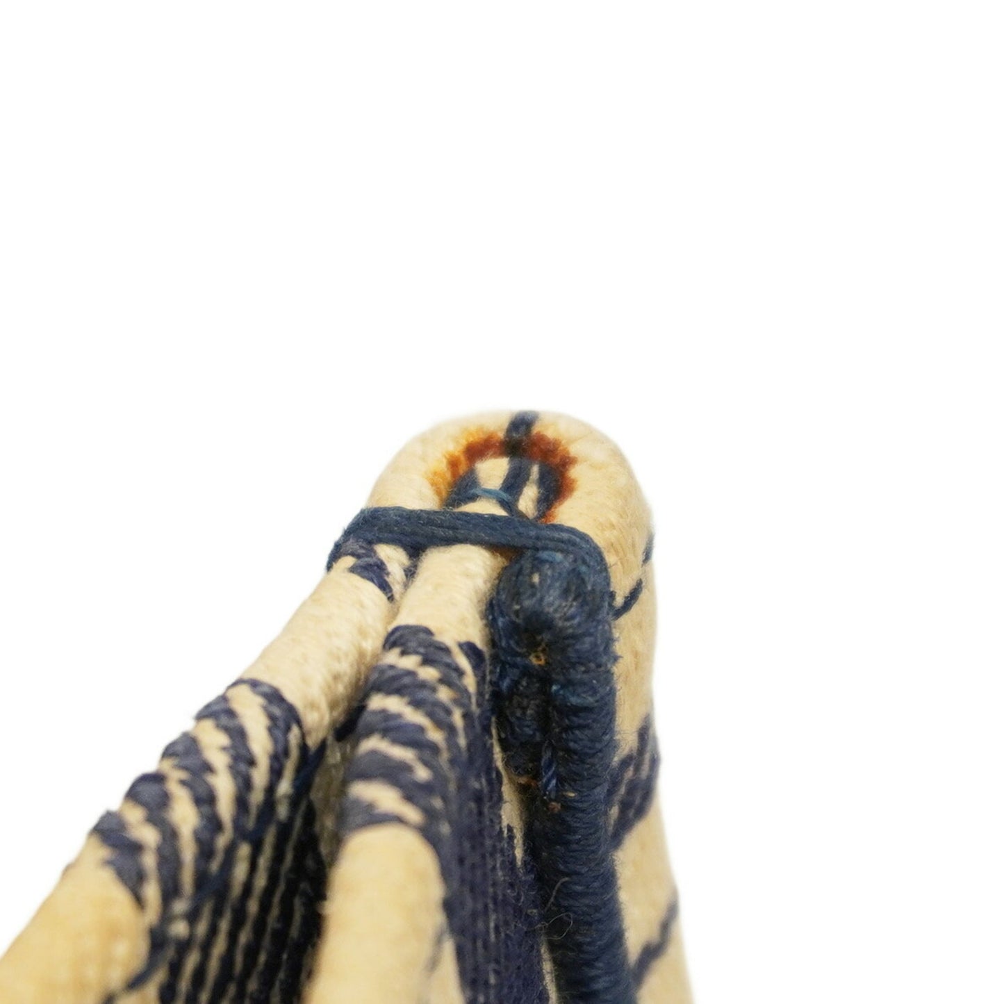 Christian Dior Navy Canvas Tote Bag (Pre-Owned)