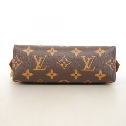 Louis Vuitton Brown Red Color Pouch (Pre-Owned)