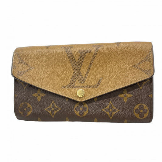 Louis Vuitton Brown Long Wallet (Bi-Fold) (Pre-Owned)