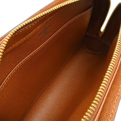 Louis Vuitton Brown Pvc Clutch Bag Handbag (Pre-Owned)