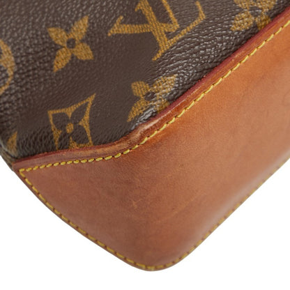 Louis Vuitton Brown Pvc Leather Shoulder Bag (Pre-Owned)