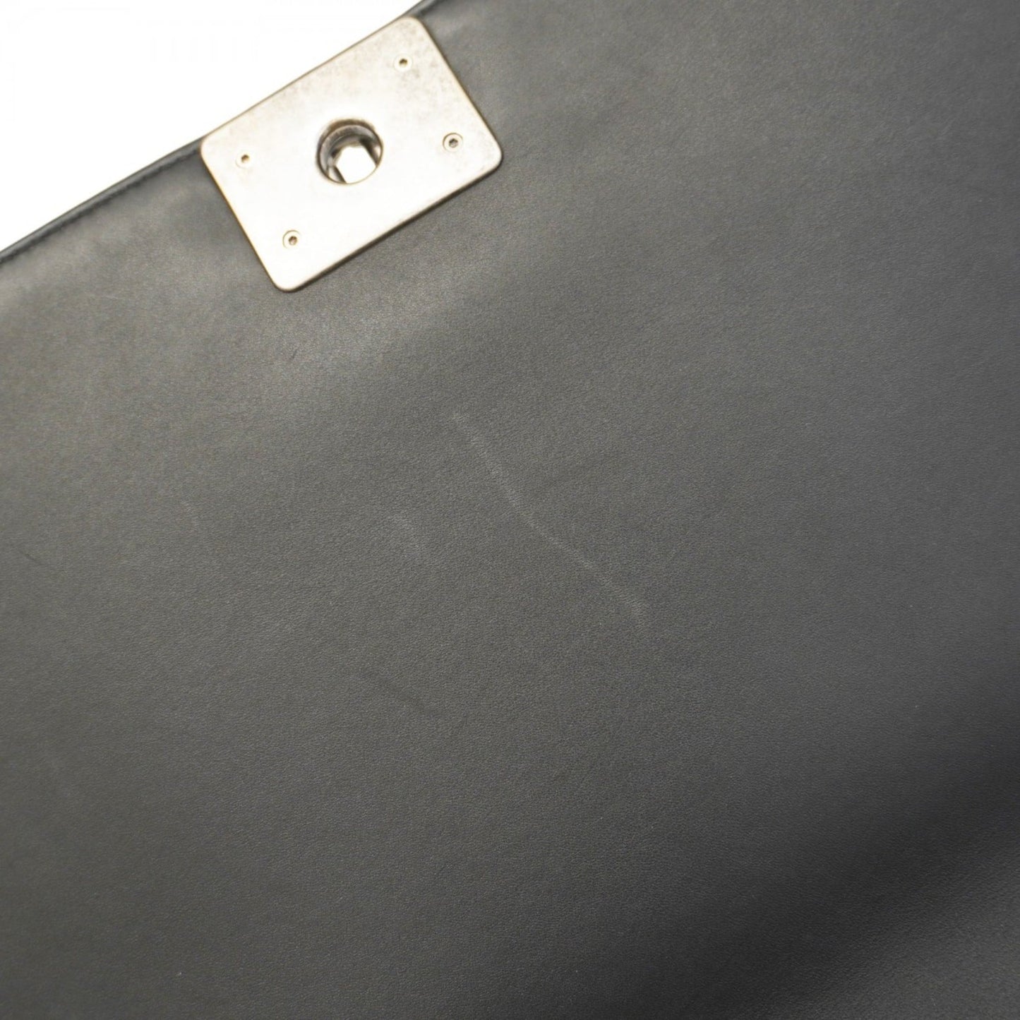 Chanel Black Patent Leather Shoulder Bag (Pre-Owned)